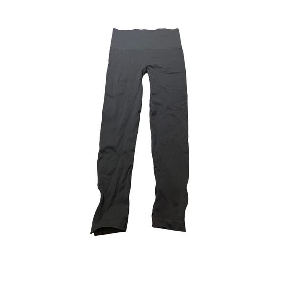 Spanx Seamless Ankle Side Zip Legging Black‎ Size XL Womens Stretch - Picture 1 of 5